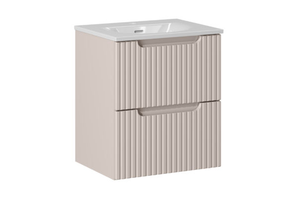 Nova Cashmere – Szafki łazienkowe - 50cm z umywalką meblową SKY