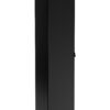 Santa Fe Black – Szafki łazienkowe - 180cm z umywalkami nablatowymi, szafką wysoką i lustrami - obrazek 5