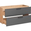 Madera Grey - Szafka pod umywalkę 120cm 2 szuflady - obrazek 3