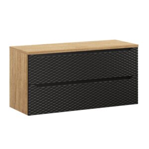 Ocean Black – Szafki łazienkowe - 120cm z blatem