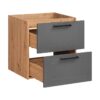 Madera Grey - Szafka pod umywalkę 60cm 2 szuflady - obrazek 3