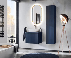 - Lustro LED w ramie