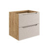 Ocean Beige - Szafka pod umywalkę 60cm 2 szuflady