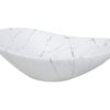 Fiji White – Szafki łazienkowe - 80cm z umywalką nablatową, szafką wysoką i lustrem 80cm - obrazek 4
