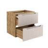 Luxor Beige - Szafka pod umywalkę 60cm 2 szuflady - obrazek 3
