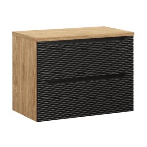 Ocean Black – Szafki łazienkowe - 80cm z blatem