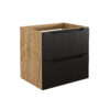 Luxor Black – Szafki łazienkowe - 90cm z blatem - obrazek 2