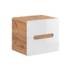 Aruba White - Szafka pod umywalkę nablatową 60cm 2 szuflady