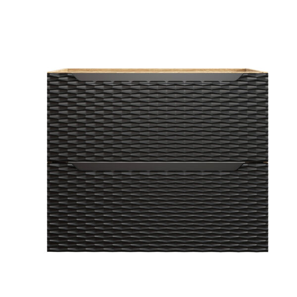 Ocean Black - Szafka pod umywalkę 70cm 2 Szuflady - obrazek 2