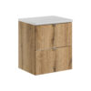 Nova Oak – Szafki łazienkowe - 50cm z blatem