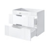 Fiji White - Szafka pod umywalkę 80cm 2 szuflady - obrazek 3