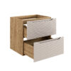 Ocean Beige - Szafka pod umywalkę 60cm 2 szuflady - obrazek 3