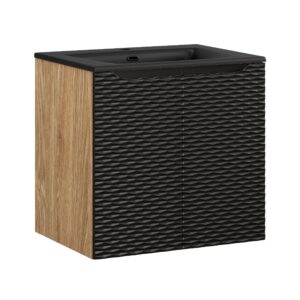 Ocean Black – Szafki łazienkowe - 60cm z umywalką meblową SKY