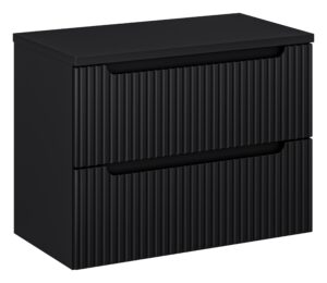Nova Black – Szafki łazienkowe - 80cm z blatem