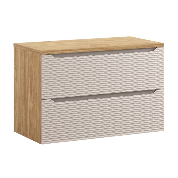 Ocean Beige – Szafki łazienkowe - 90cm z blatem