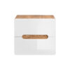 Aruba White - Szafka pod umywalkę nablatową 60cm 2 szuflady - obrazek 2