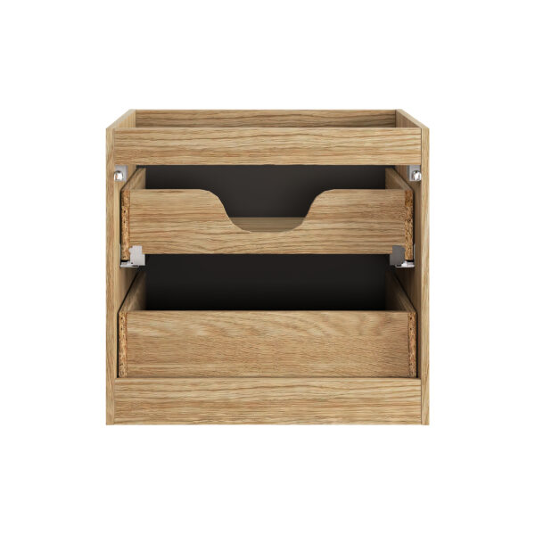 Luxor Black - Szafka pod umywalkę 60cm 2 szuflady - obrazek 4