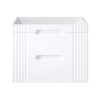 Fiji White - Szafka pod umywalkę 80cm 2 szuflady - obrazek 2