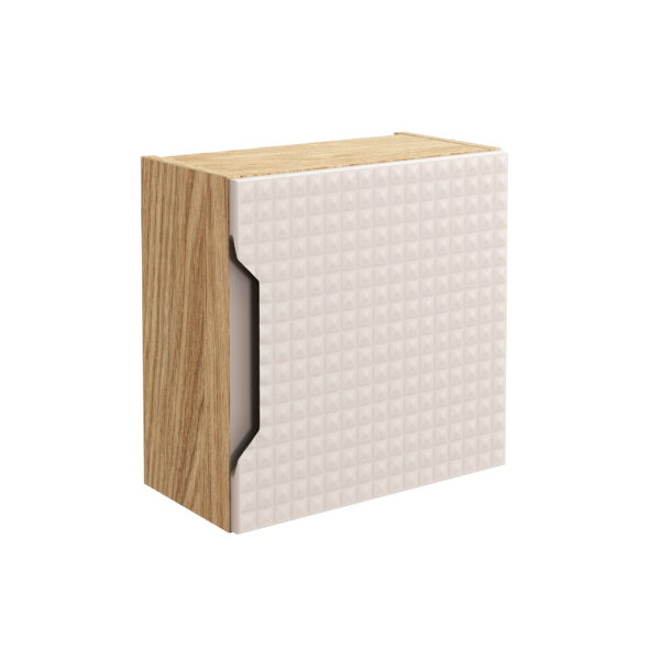 Luxor Beige - Szafka Górna Qubik 35x35cm 1 Drzwi