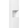 Nova White – Szafki łazienkowe - 80cm z umywalką nablatową i szafką wysoką - obrazek 5