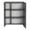 Monako Grey Oak - Szafka z Lustrem 60cm 2 Drzwi - obrazek 3
