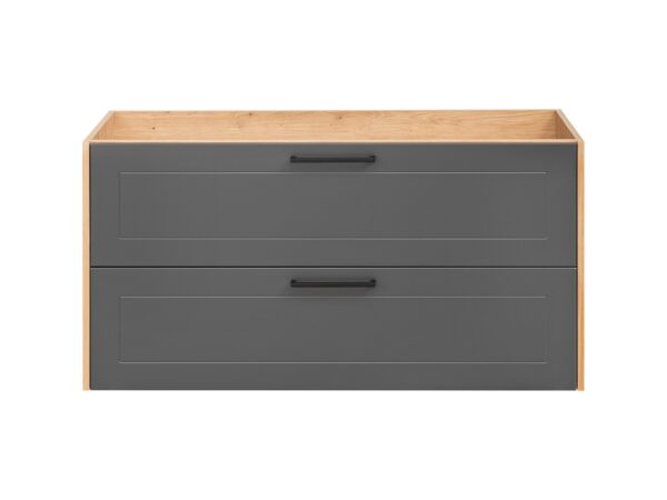 Madera Grey - Szafka pod umywalkę 120cm 2 szuflady - obrazek 2