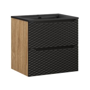Ocean Black – Szafki łazienkowe - 60cm z umywalką meblową SKY
