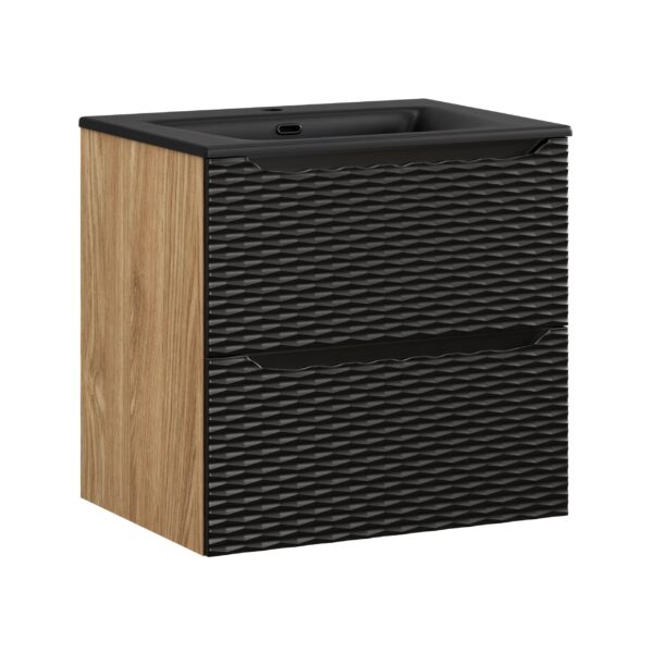 Ocean Black – Szafki łazienkowe - 60cm z umywalką meblową SKY