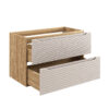 Ocean Beige - Szafka pod umywalkę 90cm 2 Szuflady - obrazek 3
