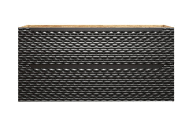 Ocean Black - Szafka pod umywalkę 120cm 2 szuflady - obrazek 2