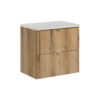 Nova Oak – Szafki łazienkowe - 60cm z blatem