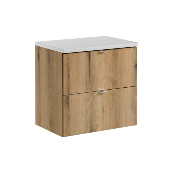 Nova Oak – Szafki łazienkowe - 60cm z blatem