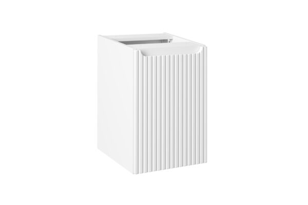 Nova White - Szafka pod blat 40cm z koszem na pranie