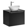 Santa Fe Black – Szafki łazienkowe - 60cm z umywalką nablatową