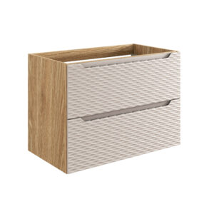 Ocean Beige - Szafka pod umywalkę 80cm 2 szuflady
