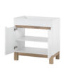 Bali White - Szafka pod umywalkę 80cm 2 drzwi - obrazek 3