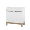 Bali White - Szafka pod umywalkę 80cm 2 drzwi