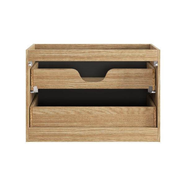 Ocean Black - Szafka pod umywalkę 80cm 2 szuflady - obrazek 4
