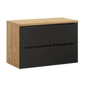 Ocean Black – Szafki łazienkowe - 90cm z blatem