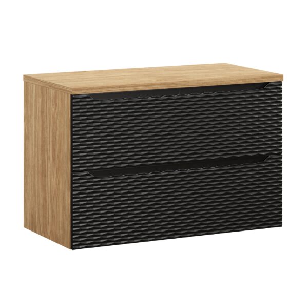 Ocean Black – Szafki łazienkowe - 90cm z blatem