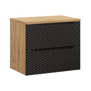 Ocean Black – Szafki łazienkowe - 70cm z blatem