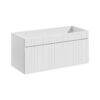 Iconic White - Szafka pod umywalkę 100cm 1 szuflada