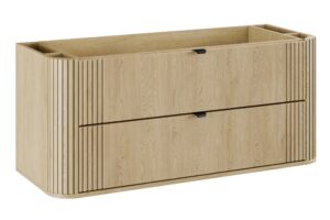 Ovalia Cremona - Szafka pod umywalkę 120cm 2 szuflady