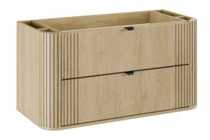 Ovalia Cremona - Szafka pod umywalkę 100cm 2 szuflady