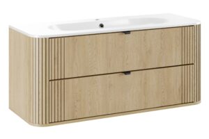 Ovalia Cremona - Zestaw meblowy 120cm z umywalką meblową Pure