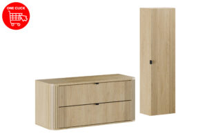 Ovalia Cremona - Zestaw meblowy 120cm z blatem