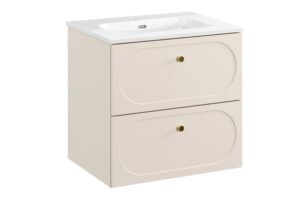 Donna Sand - Zestaw meblowy 60cm z umywalką meblową FLY