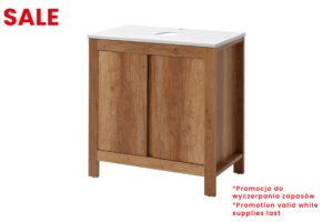 Classic Oak - Zestaw meblowy 80cm z blatem