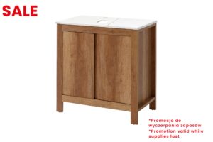 Classic Oak - Zestaw meblowy 80cm z blatem