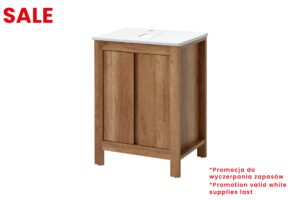 Classic Oak - Zestaw meblowy 60cm z blatem